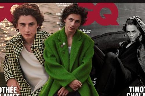 'Chàng thơ' Timotheé Chalamet phong trần lãng tử trên bìa tạp chí GQ tháng 11