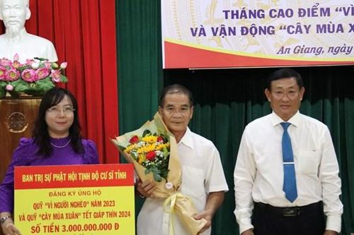 An Giang: Hơn 186,2 tỷ đồng ủng hộ Quỹ 'Vì người nghèo'