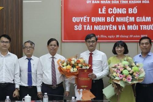Công bố quyết định bổ nhiệm Giám đốc Sở Tài nguyên và Môi trường