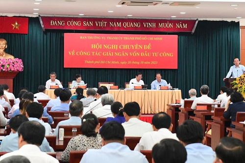 TPHCM và Hà Nội là hai địa phương giải ngân vốn đầu tư công nhiều nhất cả nước