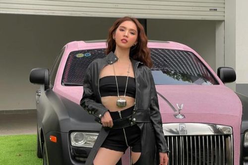 'Nữ hoàng nội y' Ngọc Trinh sở hữu Rolls-Royce Ghost hơn 8 tỷ đồng