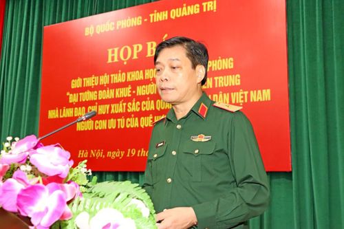 Họp báo giới thiệu Hội thảo khoa học nhân kỷ niệm 100 năm Ngày sinh đồng chí Đại tướng Đoàn Khuê