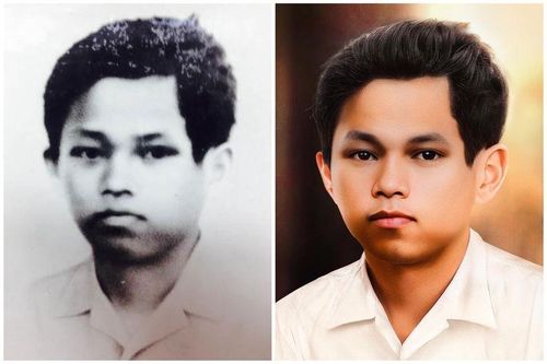 Trao tặng ảnh phục chế chân dung Anh hùng liệt sĩ Lý Tự Trọng