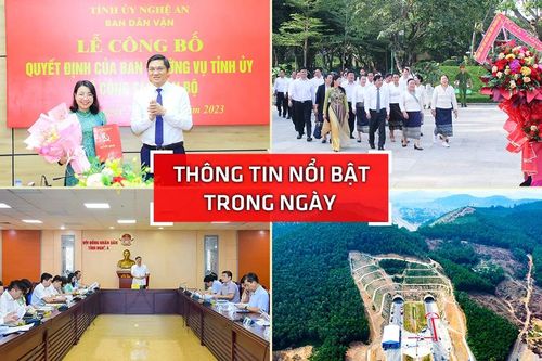Nghệ An: Thông tin nổi bật ngày 20/10