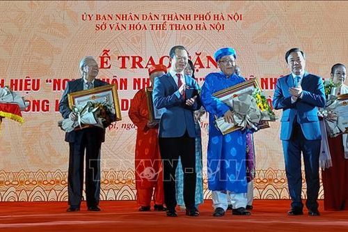 Trách nhiệm của các 'bảo tàng sống' trong gìn giữ di sản của Thủ đô