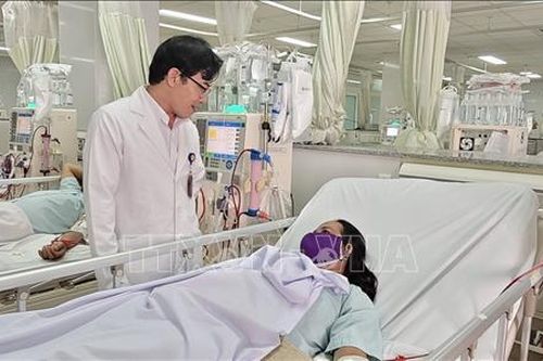 Các máy lọc máu nhân tạo tại Bệnh viện Bà Rịa đã hoạt động bình thường trở lại