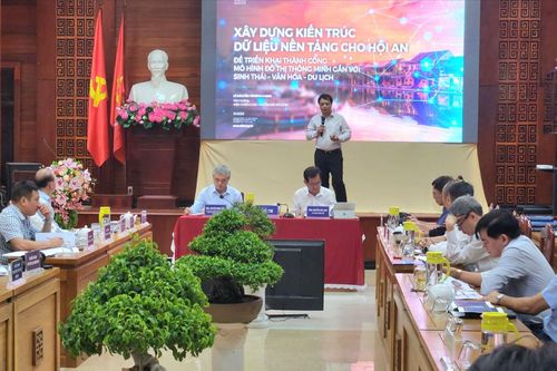 VDCA phối hợp tổ chức tọa đàm xây dựng kiến trúc dữ liệu nền tảng cho TP. Hội An
