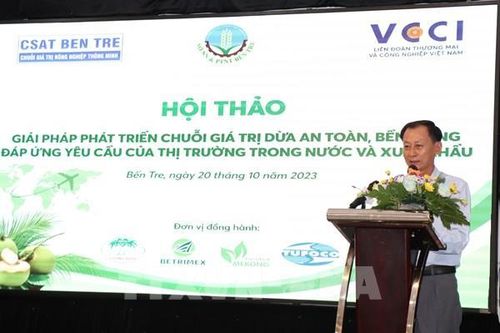 Cơ hội rộng mở khi nâng cấp chuỗi giá trị dừa