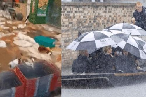Bão Babet càn quét châu Âu hoang tàn chưa từng thấy