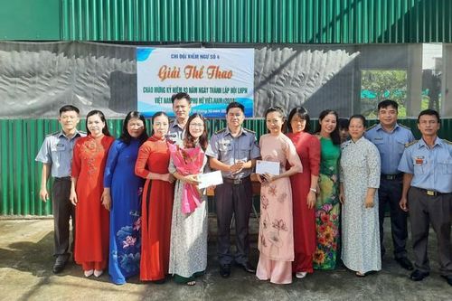 Chi đội Kiểm ngư số 4 tổ chức nhiều hoạt động sôi nổi tôn vinh hội viên phụ nữ