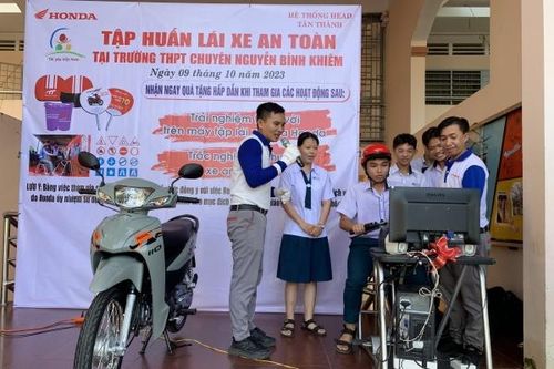 Hơn 440 nghìn người được Honda Việt Nam đào tạo an toàn giao thông