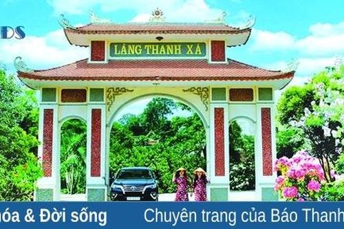 Ấn tượng cổng làng Thanh Xá - Hà Lĩnh