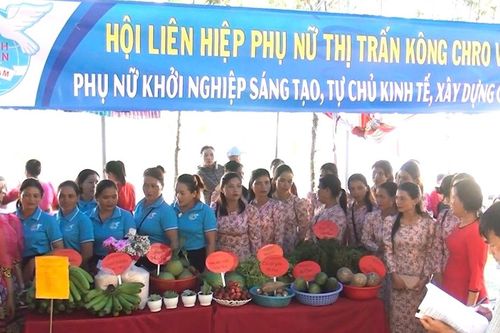 Kông Chro hội thi dân vũ, phụ nữ khởi nghiệp
