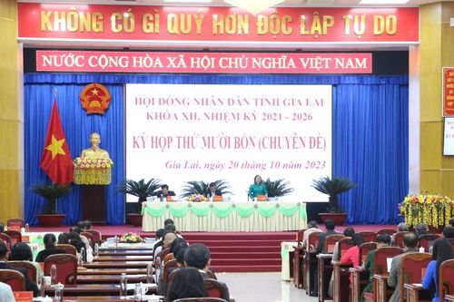 Khai mạc kỳ họp thứ 14 (chuyên đề) HĐND tỉnh Gia Lai khóa XII