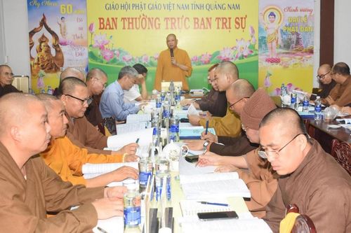 Quảng Nam: Ban Trị sự GHPGVN tỉnh tổ chức phiên họp mở rộng