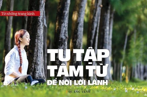 Tu tập tâm từ để nói lời lành
