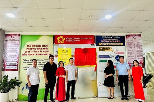 Ba Đình (Hà Nội): Phường Vĩnh Phúc ra mắt mô hình 'Một tài khoản – Ngàn tiện ích'