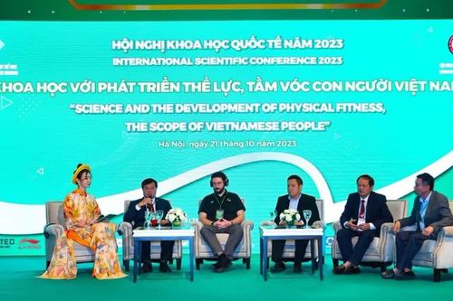 Hội nghị quốc tế 'Khoa học với phát triển thể lực, tầm vóc con người Việt Nam'