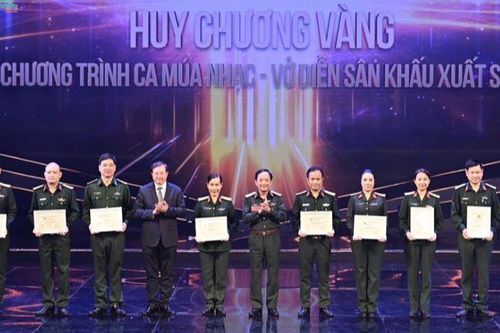 Bế mạc, trao giải Hội diễn nghệ thuật chuyên nghiệp về đề tài Quốc phòng toàn dân năm 2023