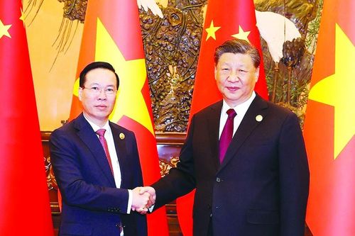 Chủ tịch nước Võ Văn Thưởng hội kiến Tổng Bí thư, Chủ tịch Trung Quốc Tập Cận Bình