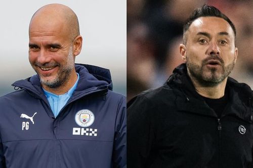 Guardiola 'không nhớ' từng dự báo De Zerbi sẽ thay mình ở Man.City