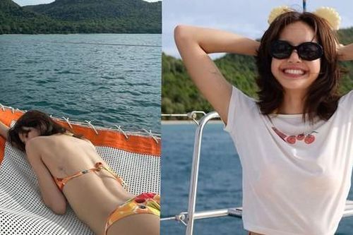 Lisa (BlackPink) gây bão mạng với ảnh bikini