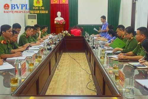 VKSND tỉnh Hà Tĩnh trực tiếp kiểm sát Trại giam Xuân Hà, Bộ Công an
