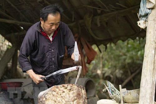 Nghề rèn của người Mông ở Điện Biên là Di sản Phi vật thể Quốc gia