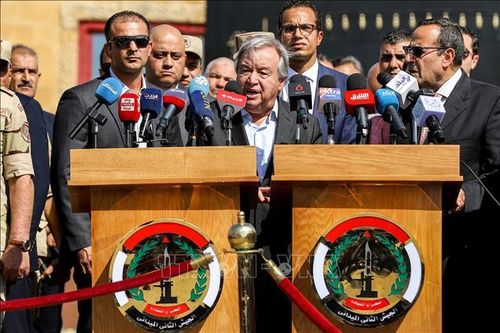 Tổng thư ký LHQ trực tiếp giám sát hoạt động viện trợ nhân đạo cho Dải Gaza