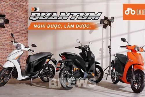 Dat Bike ra mắt xe scooter điện mới Quantum có giá gần 50 triệu đồng