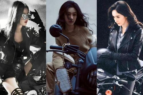 Khoảnh khắc sang xịn bên xe moto của dàn tiểu hoa: Dương Tử thua xa Lưu Diệc Phi