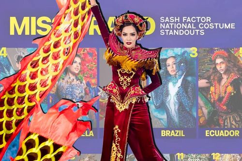 Hậu đêm trình diễn National Costume tại MGI, Lê Hoàng Phương nhận tín hiệu vui
