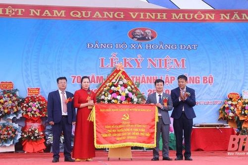 Đảng bộ xã Hoằng Đạt kỷ niệm 70 năm ngày thành lập