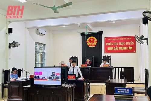 Tòa án Nhân dân huyện Như Thanh nâng cao chất lượng xét xử