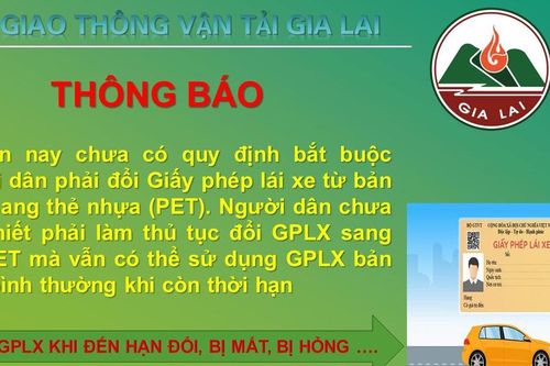 Cảnh giác trước thông tin bắt buộc phải đổi bằng lái xe giấy sang thẻ cứng