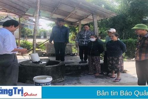 Bảo đảm nước sạch, vệ sinh môi trường trong vùng ngập lũ