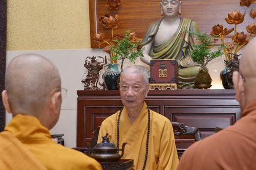 Ban Trị sự GHPGVN tỉnh Đồng Nai thỉnh thị Đức Pháp chủ về Đại giới đàn Đạt Thanh