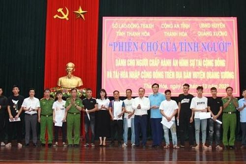 'Phiên chợ của tình người' – Giúp người lầm lỗi tái hòa nhập cộng đồng
