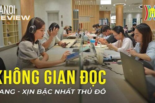 Không gian văn hóa đọc sang - xịn bậc nhất Thủ đô| Hanoi Review| 21/10/2023