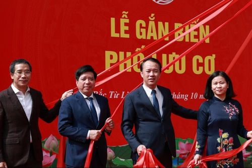 Hà Nội có con phố mang tên Thái sư Lưu Cơ