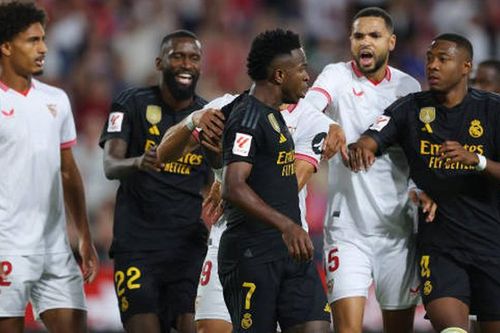 Chia điểm với Sevilla, Real Madrid có nguy cơ bị Atletico bắt kịp ở La Liga