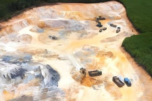 Một doanh nghiệp khai thác khoáng sản bị xử phạt, buộc khắc phục hơn nửa tỷ đồng