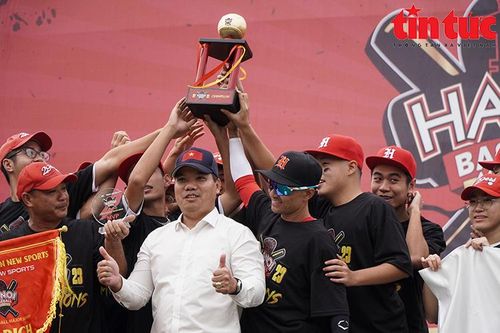 Đội Hanoi 29ers vô địch giải bóng chày Hà Nội 2023