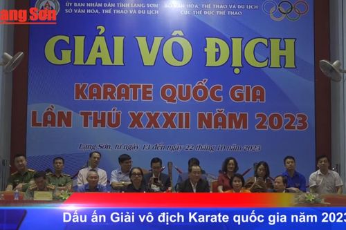 Dấu ấn giải vô địch Karate quốc gia tại Lạng SơnTin khác