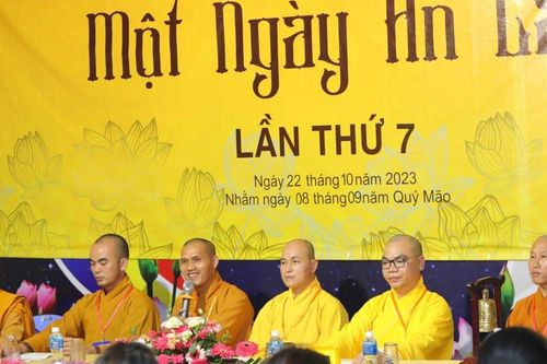 Bình Thuận: Ban Hoằng pháp GHPGVN H.Hàm Thuận Bắc tổ chức khóa tu 'Một ngày an lạc' lần 7