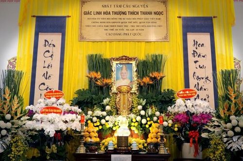 TP.HCM: Lễ tưởng niệm húy nhật lần thứ 7 cố Hòa thượng Thích Thanh Ngọc tại chùa Khuông Việt