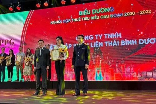 IPPG được vinh danh doanh nghiệp nộp thuế tiêu biểu