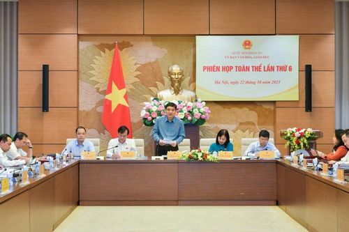 Ủy ban Văn hóa, Giáo dục họp phiên toàn thể lần thứ 6