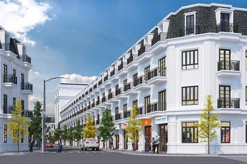Mẫu nhà liền kề tân cổ điển đẹp dễ ứng dụng