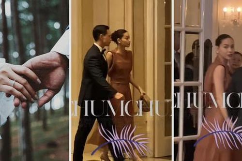 Những vị khách đầu tiên đến đám cưới Thanh Hằng: Hồ Ngọc Hà - Kim Lý tình tứ, Lương Mạnh Hải 'lẻ bóng'
